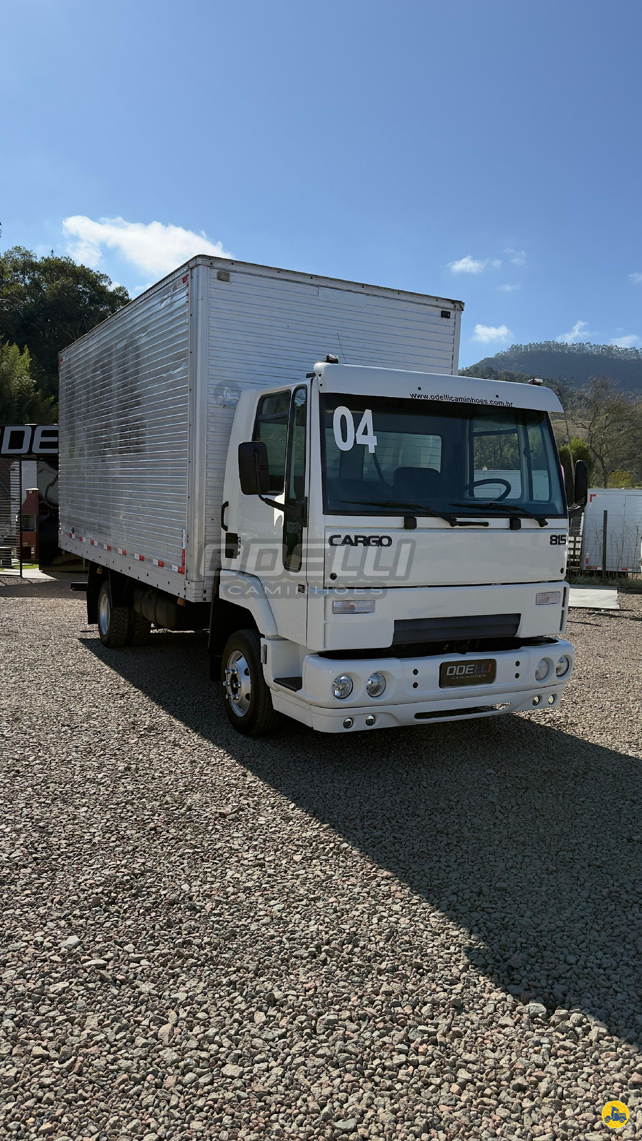 CAMINHAO FORD CARGO 815 Baú Furgão 3/4 4x2 Odelli Caminhões  RIO DO SUL SANTA CATARINA SC